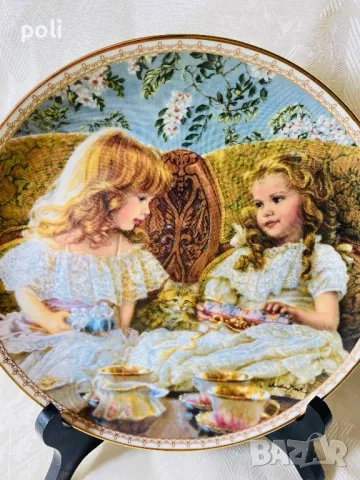 порцеланова чиния за стена , снимка 3 - Декорация за дома - 48790630