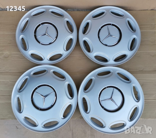 15’’5x112 originalni za mercedes vito/viano + нови зимни гуми 215/65R15C+тасове-№631, снимка 6 - Гуми и джанти - 51842967