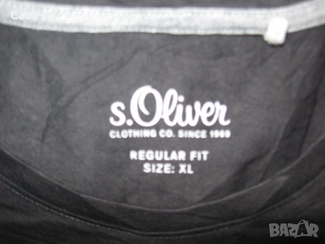 Тениски S.OLIVER  мъжки,ХЛ, снимка 2 - Тениски - 41984389