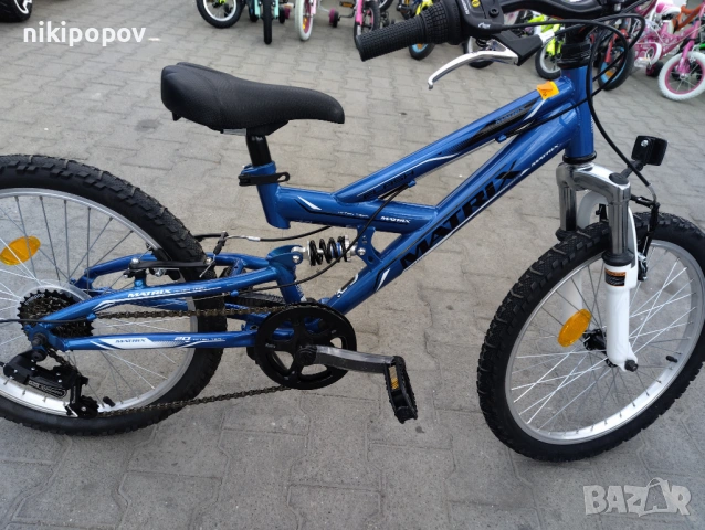 MATRIX Велосипед 20" FLASH син, снимка 2 - Велосипеди - 53838953