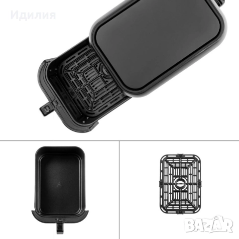 Фритюрник с горещ въздух Muhler MFX-815, 1700W, 8L с подарък книга с 69 рецепти!, снимка 11 - Фритюрници - 51692614
