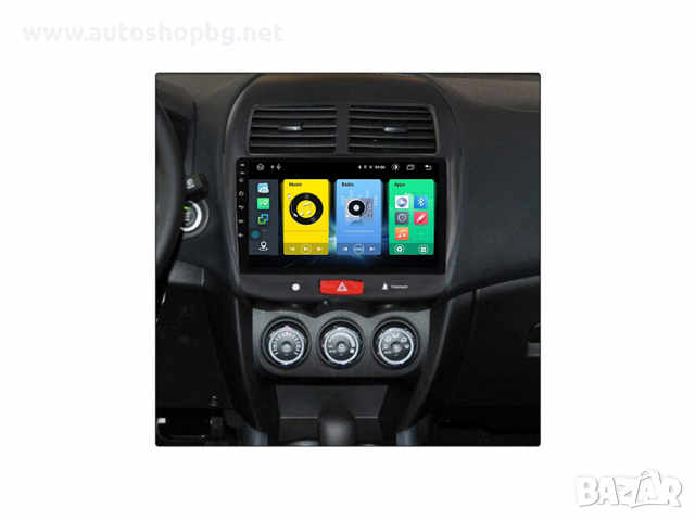 MITSUBISHI ASX PEUGEOT 4008 CITROEN C4 AIRCROSS 10'' НАВИГАЦИЯ, снимка 2 - Аксесоари и консумативи - 36489576