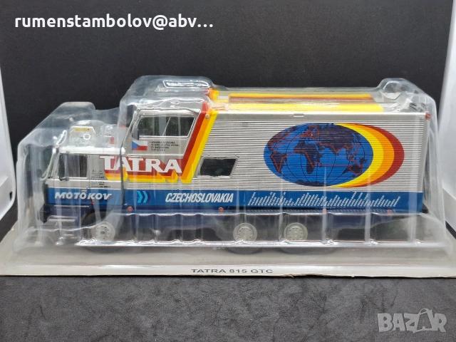 Tatra 815 GTC, 1:43, Deagostini, Нов, снимка 2 - Колекции - 53663607