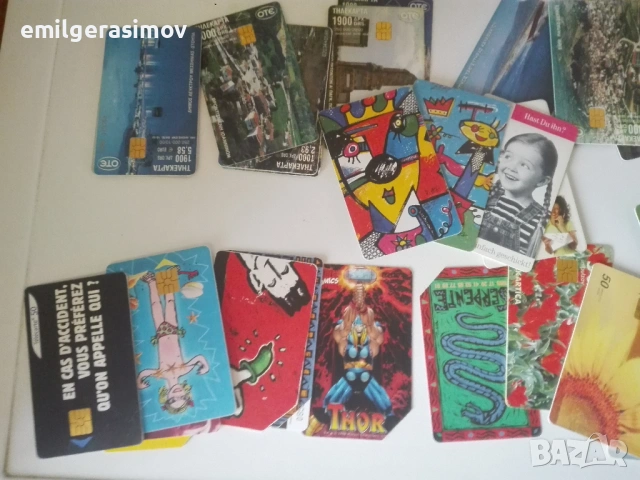 Стари съветски картички и лот от 60 фонокарти., снимка 7 - Филателия - 51540445