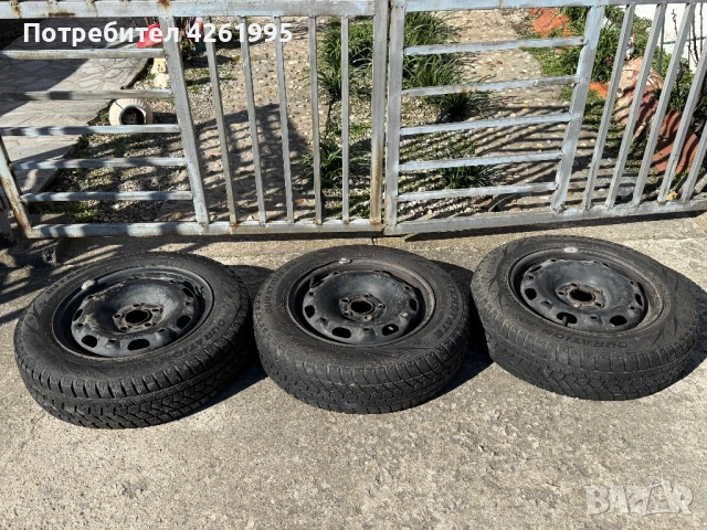 Джанти с гуми 3 броя VW SKODA, снимка 3 - Гуми и джанти - 53658547