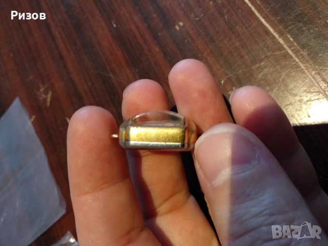 Позлатен дамски часовник Луч, снимка 4 - Антикварни и старинни предмети - 52501708