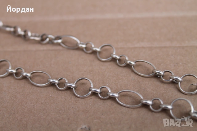 Сребърно дамско колие , снимка 3 - Колиета, медальони, синджири - 53828902