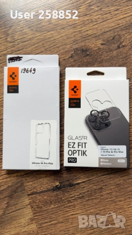 Калъф за гърба и камерата за iPhone 16 Pro Max - Spigen 