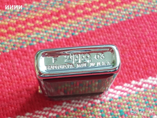 Бензинова запалка ZIPPO, снимка 3 - Антикварни и старинни предмети - 53632783