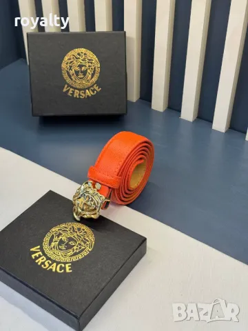 Versace естествена кожа колани , снимка 7 - Колани - 49549765