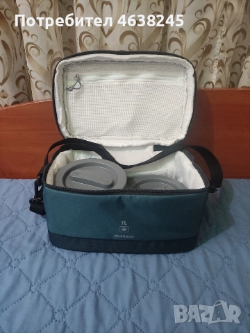 раница + хладилна чантичка с две кутии , снимка 3 - Спортна екипировка - 52681449