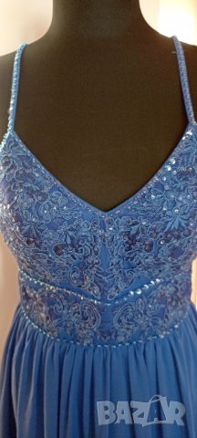 Нова бална рокля в кралско синьо S, снимка 9 - Рокли - 39303439