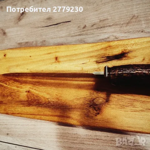 Ловен масивен нож Нов, част колекция , снимка 10 - Ножове - 49863995