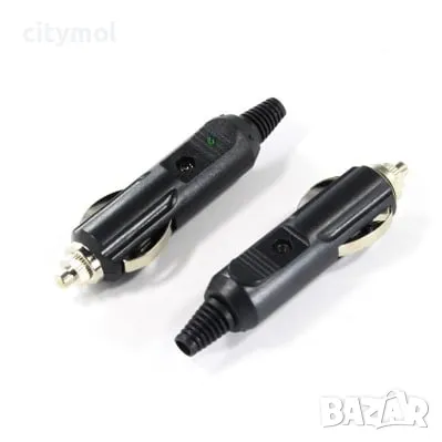 Автомобилна букса за запалка с предпазител и светодиод