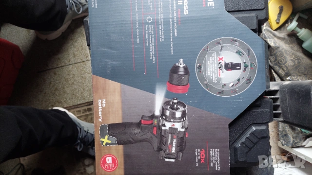 Ударен винтоверт 12в Parkside , снимка 4 - Винтоверти - 53519966