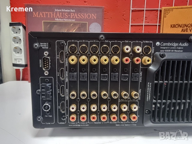 RECEIVER KAMBRIGE AUDIO AZUR 650R, снимка 7 - Ресийвъри, усилватели, смесителни пултове - 53453204