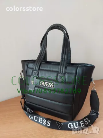 Черна чанта Guess код SG.446, снимка 1 - Чанти - 34113796