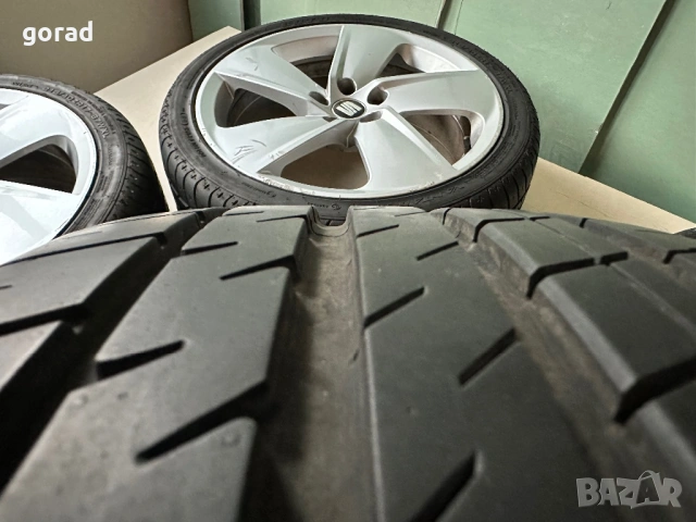 Джанти 17 5x100 Seat Audi Skoda VW Toledo Ibiza Polo Fabia , снимка 6 - Гуми и джанти - 53785087