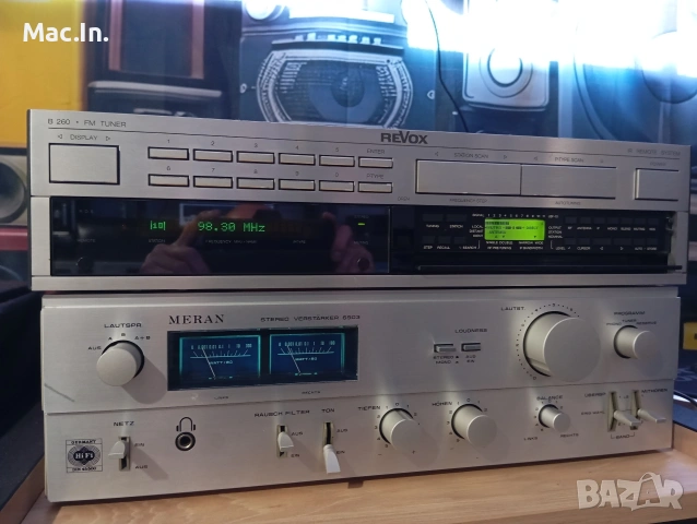 Тунер REVOX B260, снимка 4 - Ресийвъри, усилватели, смесителни пултове - 53810093