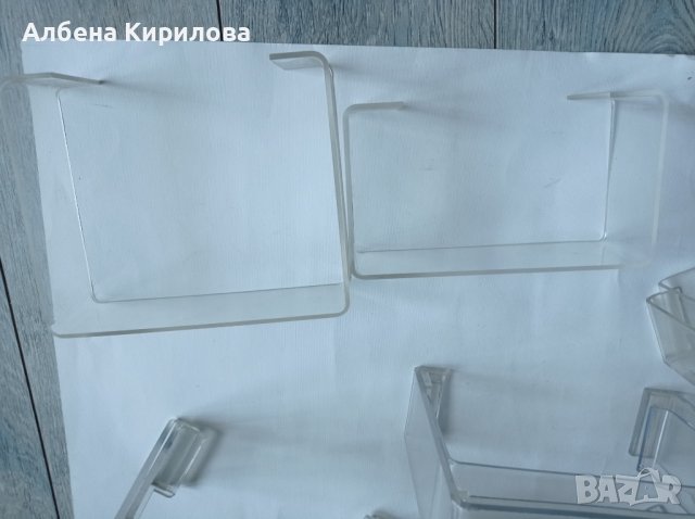 Поставки за обувки прозрачни, по 2 броя в комплект, снимка 3 - Оборудване за магазин - 41480579