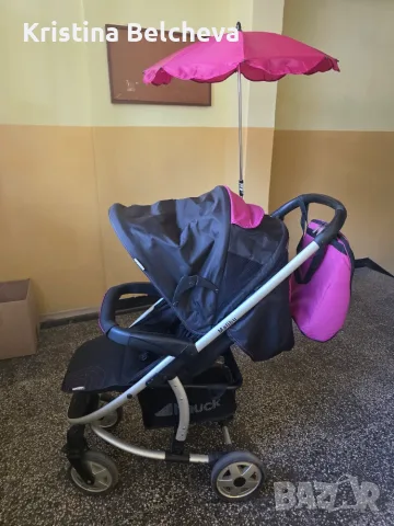 Детска количка 3 в 1 Hauck Malibu, снимка 2 - Детски колички - 55733531