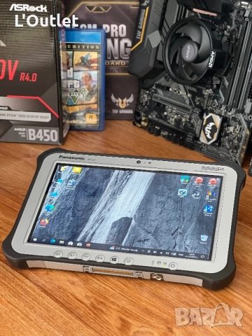 Таблет Лаптоп Panasonic ToughPad FZ-G1 i5-6Gen, 4GB RAM, 128GB SSD