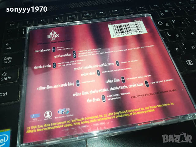 DIVAS LIVE CD 0703241522, снимка 8 - CD дискове - 44654052