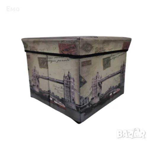 Табуретка тип кутия - Стил и практичност за всеки дом, снимка 10 - Декорация за дома - 48002568