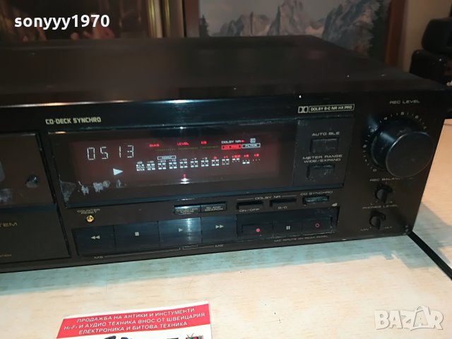 PIONEER CT-447 2-MOTOR HX-PRO DECK-ВНОС GERMANY 0603222146, снимка 7 - Декове - 36016478