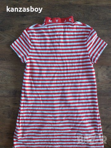 Tommy Hilfiger Jeans essential stripe polo dress relaxed fit - страхотна дамска рокля, снимка 9 - Рокли - 41580129
