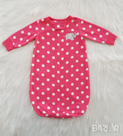Детски спален чувал Carter's с ръкави 0-9 месеца пролет/есен, снимка 6 - Спални чували за бебета и деца - 49581760