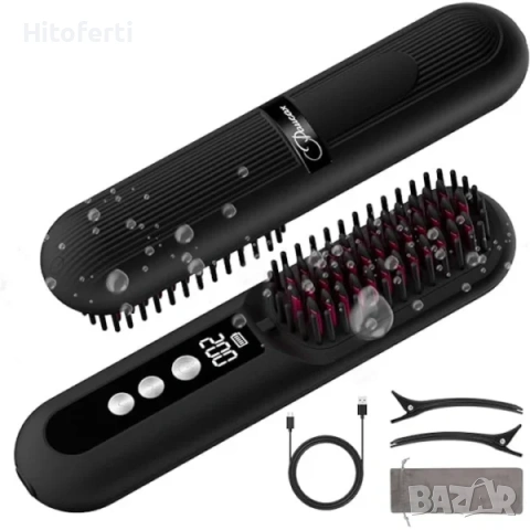  Безжична мини четка за изправяне на коса CARER SPARK SPK-ZFS201