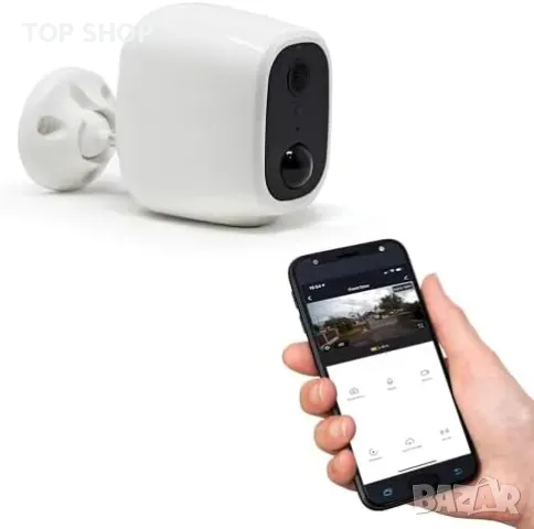 Нова HD Wi-Fi IP Камера с Детекция само на Хора и Нощно Виждане