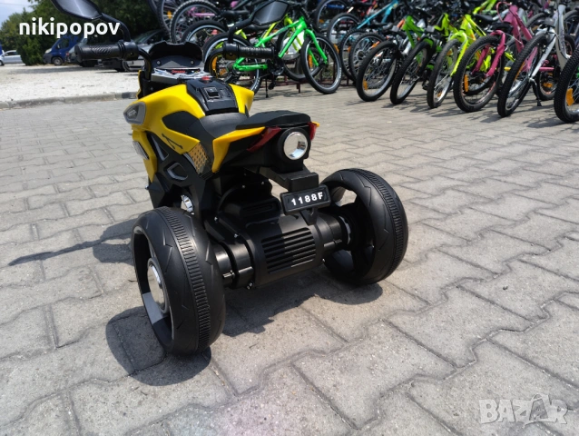 US Акумулаторен мотор COLOMBO жълт, снимка 6 - Детски велосипеди, триколки и коли - 53569576