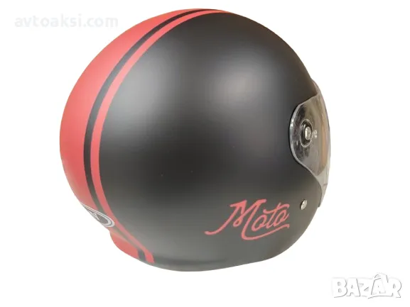 Каска за мотор/Скутер каска Червена/Оранжева, снимка 9 - Аксесоари и консумативи - 47639666