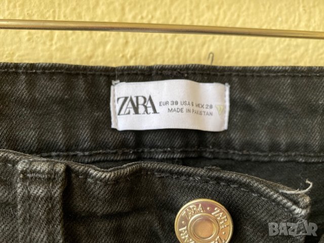 Черни дънки ZARA, снимка 3 - Дънки - 40939741