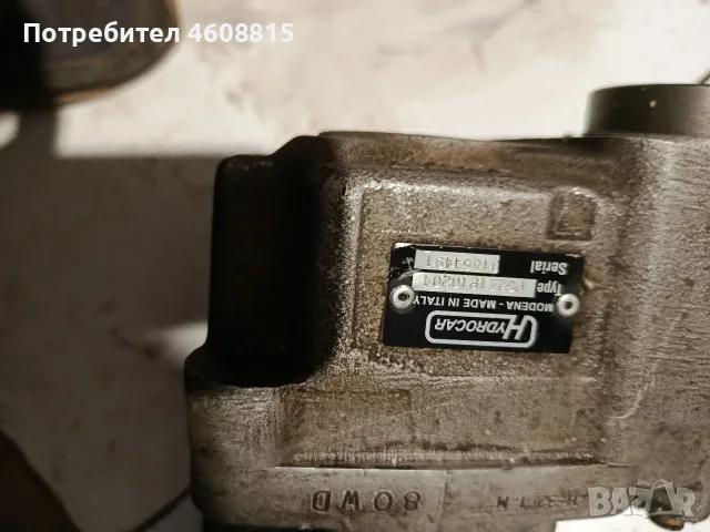Хидравлична аксиално бутална помпа куплирана към скоростна кутия на товарни автомобили, снимка 2 - Части - 55826575