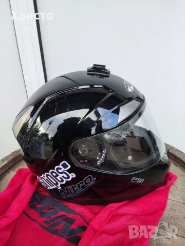 Nitro racing n-psi каска s-ka с очила , снимка 5 - Аксесоари и консумативи - 40428534