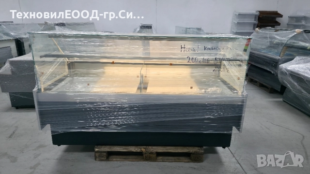 Хоризонтална хладилна витрина 200х100 , снимка 4 - Витрини - 51937427