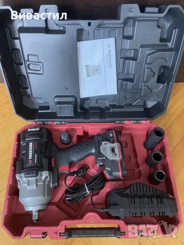 Нови инструменти Парксайд черни и зелени Parkside Performance, снимка 8 - Винтоверти - 52330190