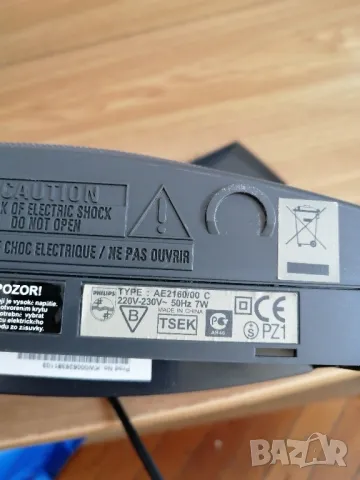 Радиоприемник PHILIPS AE2160 FM/AM, снимка 7 - Радиокасетофони, транзистори - 49959338