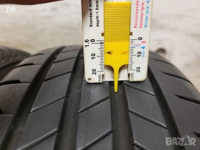 2 бр. 185/65/15 Bridgestone / летни гуми, снимка 4 - Гуми и джанти - 50154626