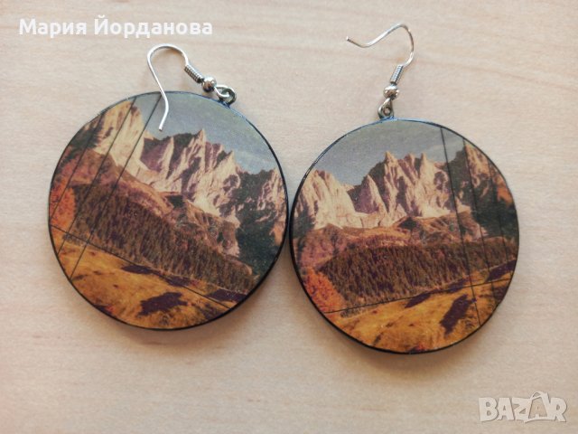 Авторски ръчноправени обеци, различни модели, снимка 6 - Обеци - 35228093