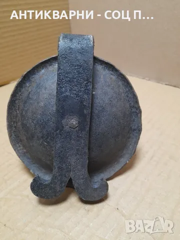 Стар Ръчно Кован Стенен Свещник., снимка 9 - Антикварни и старинни предмети - 49214565