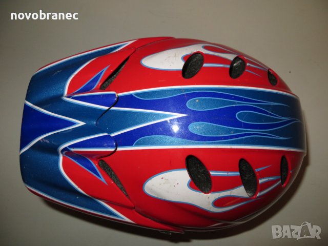 шлем full face каска BMX маутинбайк сноуборд велосипед картинг, снимка 2 - Спортна екипировка - 41023163