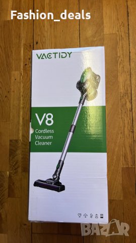 Нова ръчна Безжична прахосмукачка с мощно засмукване Blitz V8 Почистване дом, снимка 8 - Прахосмукачки - 39065485