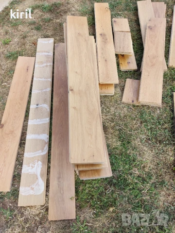 Дъбов Паркет омаслен , снимка 2 - Естествен паркет - 51413134