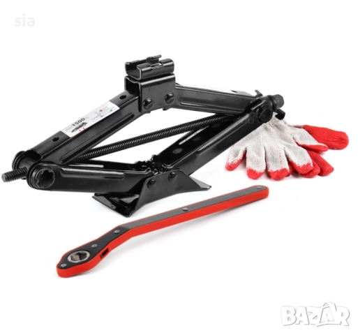 Крик за кола с ТРЕСЧАТКОВ КЛЮЧ, тип жаба, 1,5 тона, трапецовиден