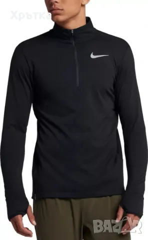 Nike Sphere Element - Оригинална мъжка спортна блуза с цип размер M, снимка 2 - Блузи - 49190173