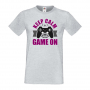 Мъжка тениска Keep Calm And Game On, снимка 4